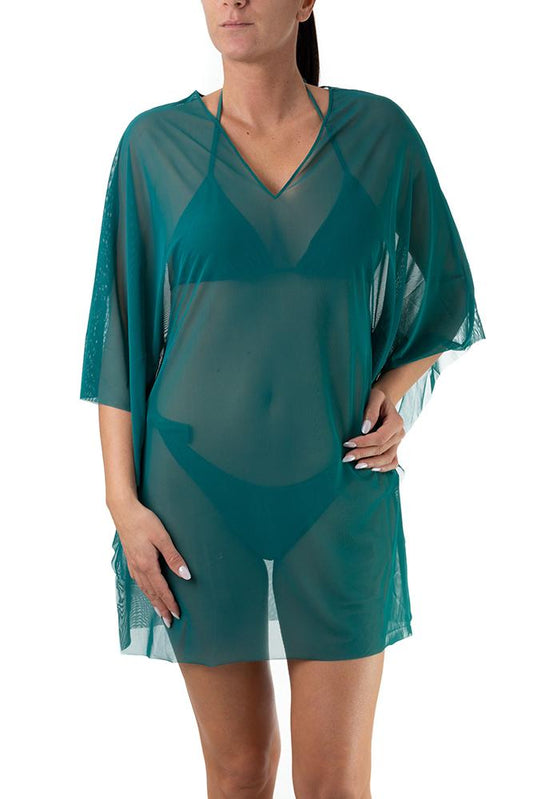 KAFTANO DONNA VERDE CM11LO ALGA FISICO