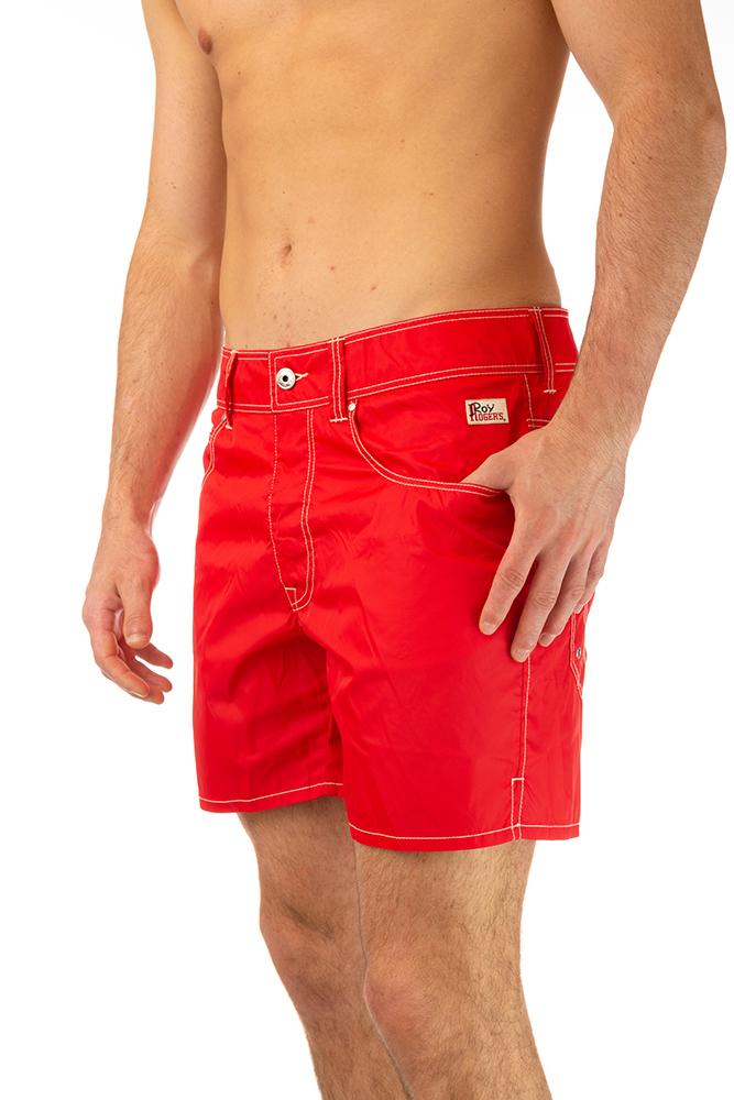 BOXER PIATTO UOMO ROSSO NEWBEACH 022CHILI ROY ROGER'S