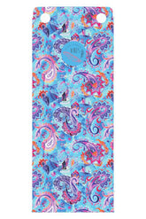 TELO MICROFIBRA UNISEX AZZURRO NOWIND PAISLEY VIBES