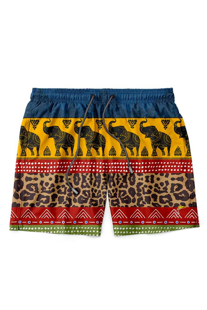 BOXER Uomo TOOCO con elastico CORTO Giallo