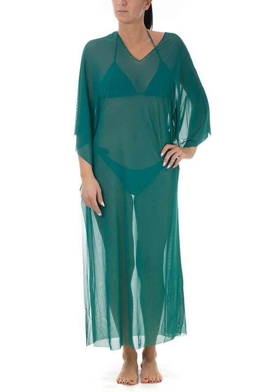 KAFTANO DONNA VERDE CK11LO ALGA FISICO