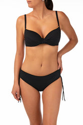 BIKINI LUISA MARIA LUGLI Donna COPPA slip regolare Nero