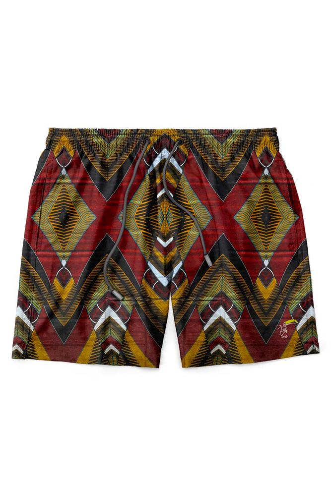 BOXER Uomo TOOCO con elastico CORTO Marrone