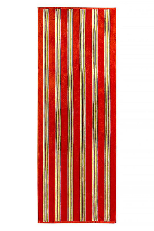 TELO MARE UNISEX COMPTOIR DE LA PLAGE SPUGNA Arancio