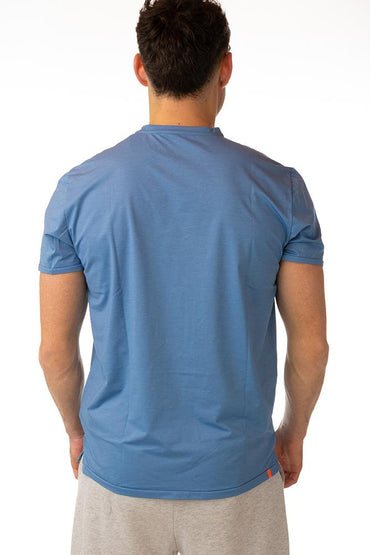 MAGLIA T-SHIRT UOMO AZZURRO 24215 64 RRD