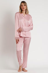 PIGIAMA AUTUNNO/INVERNO DONNA ROSA
