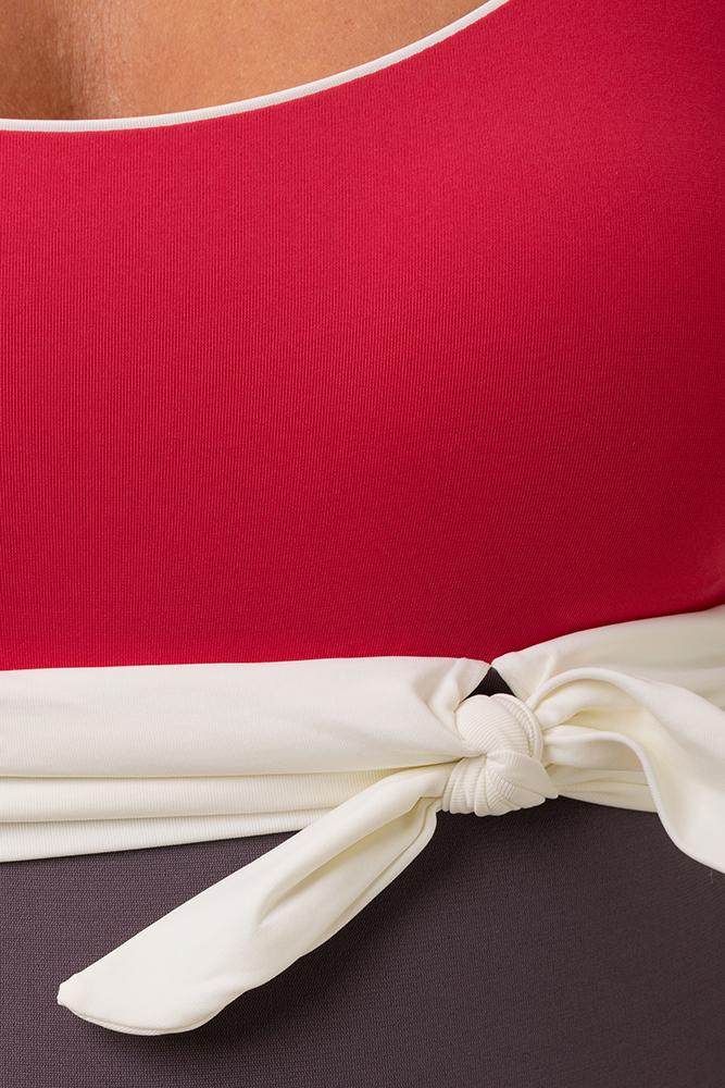 INTERO IMBOTTITO DONNA ROSSO A2524 CACHEMIRE LUISA MARIA LUGLI