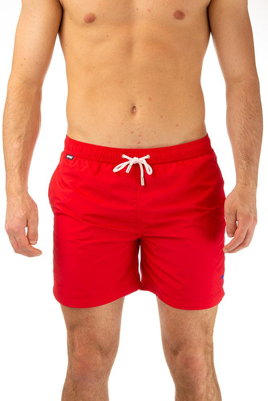 BOXER Uomo IMPURE con elastico CORTO Rosso