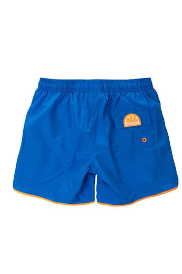 BOXER Bambino SUNDEK con elastico CORTO Azzurro