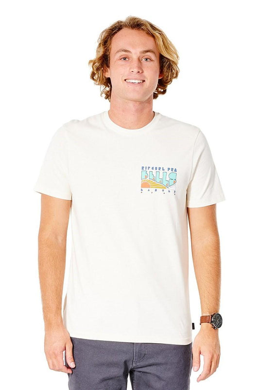MAGLIA Uomo RIP CURL T-SHIRT Bianca