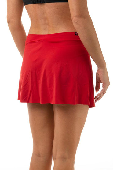 PAREO DONNA ROSSO SCURO CLARA RED VELVET BE BEACH