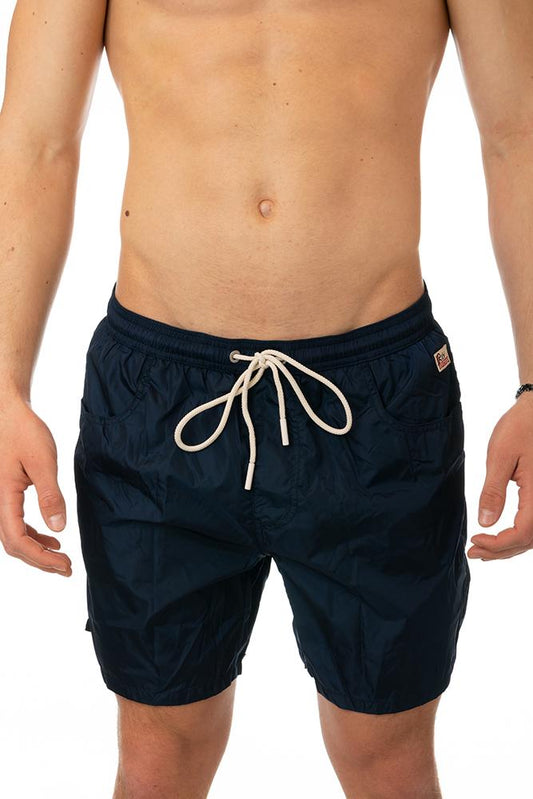 BOXER MOLLA UOMO BLU NEWBEACH BLUEBARRY ROY ROGER'S