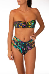 BIKINI TRIANGOLO DONNA  TURCHESE V5184T-V5175B GITU MISS BIKINI