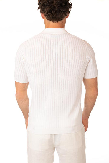 MAGLIA POLO UOMO BIANCO 28607 BIANCO FERRANTE