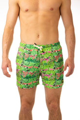 BOXER MOLLA UOMO  VERDE