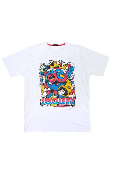 MAGLIA Uomo MAXFORT T-SHIRT Bianco