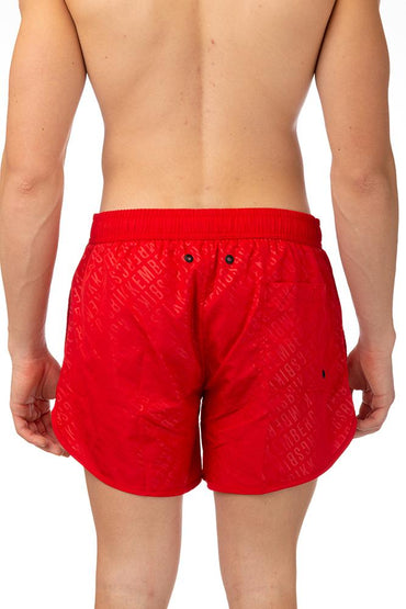 BOXER Uomo BIKKEMBERGS con elastico CORTO Rosso