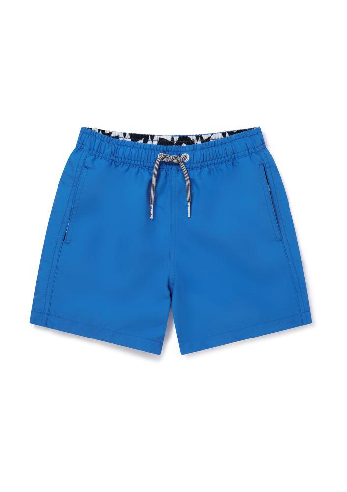 BOXER Bambino BOARDIES con elastico CORTO Azzurro