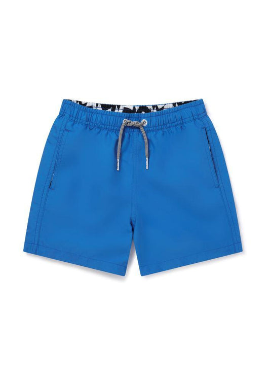 BOXER Bambino BOARDIES con elastico CORTO Azzurro