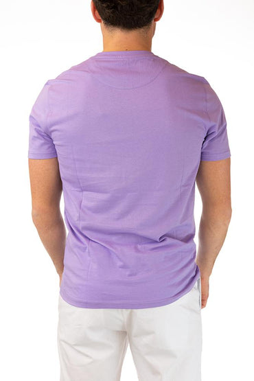 MAGLIA Uomo HARMONT&BLAINE T-SHIRT Lilla