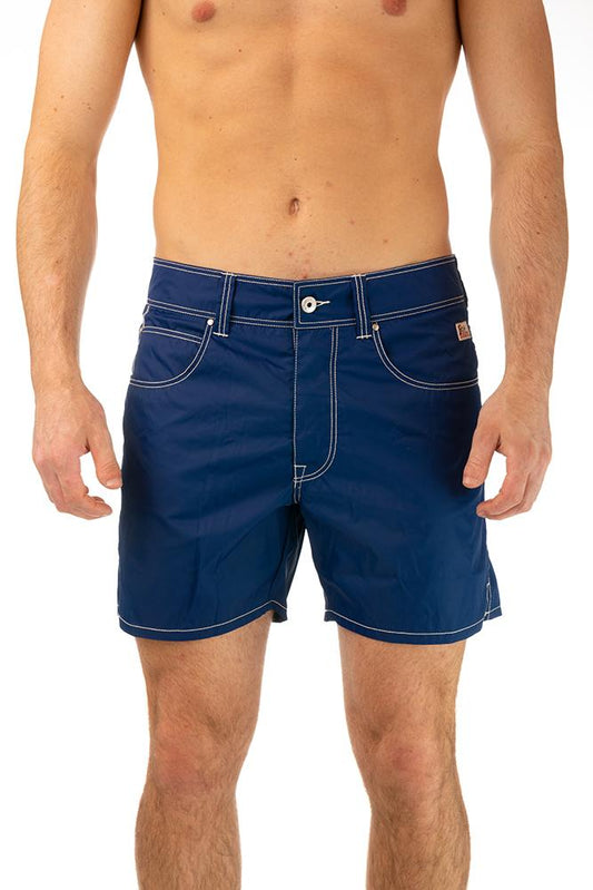 BOXER PIATTO UOMO BLU NEWBEACH 048BLUNAVY ROY ROGER'S