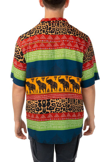 MAGLIA Uomo TOOCO CAMICIA Animalier