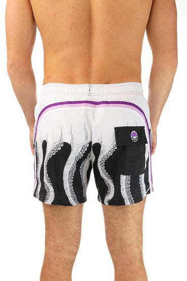 BOXER Uomo SUNDEK con elastico CORTO Nero