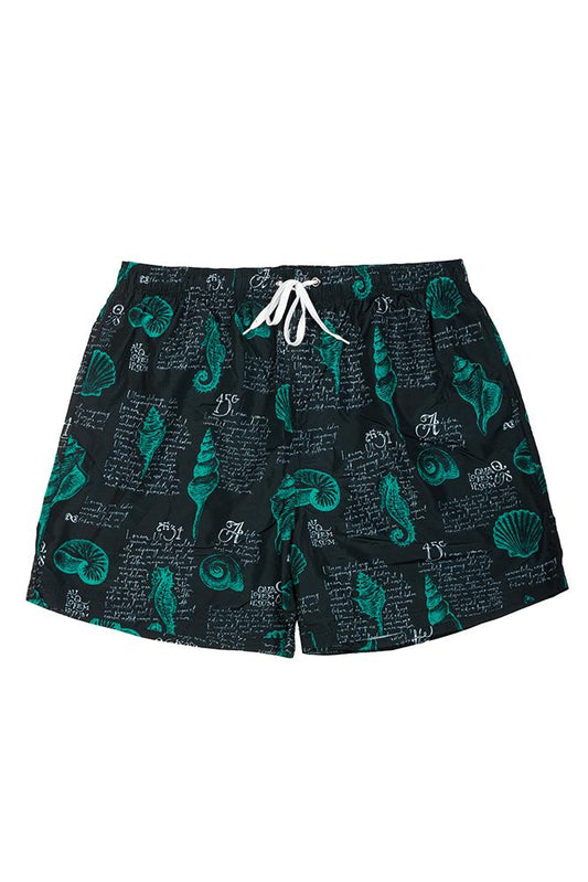 BOXER Uomo MAXFORT con elastico LUNGO Nero