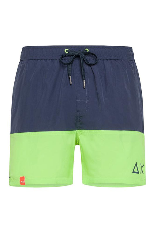 BOXER MOLLA UOMO BLU NAVY H34114 97NAVY SUN 68