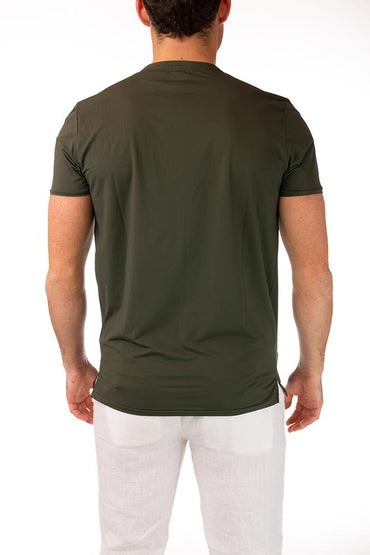 MAGLIA T-SHIRT UOMO VERDE 24213 20 RRD