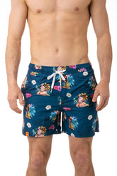 BOXER MOLLA UOMO  NAVY H33115 07NAVY SUN 68