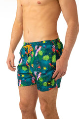 BOXER Uomo FXXK con elastico CORTO Verde