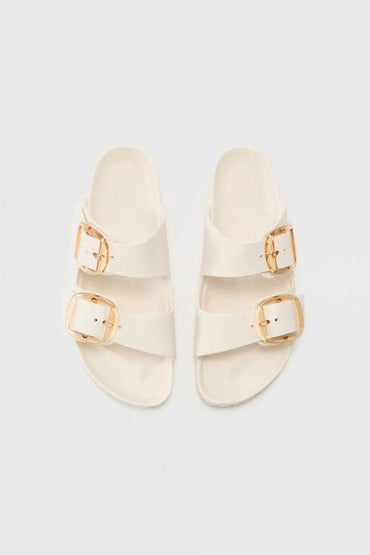BIGBUCKLE EGGSHELL BIRKENSTOCK