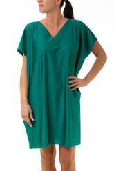 KAFTANO DONNA VERDE CLEO SUM VERDE BE BEACH