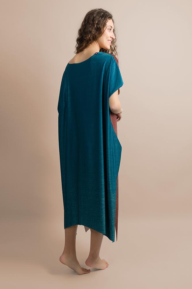 BICOLOR MARRONE OTTANIO LUREX BE BEACH