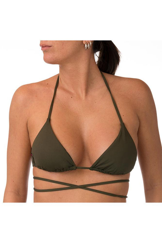MIX REGGISENO Donna BE BEACH TRIANGOLO Militare