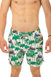 BOXER Uomo MC2 SAINT BARTH con elastico CORTO Bianco