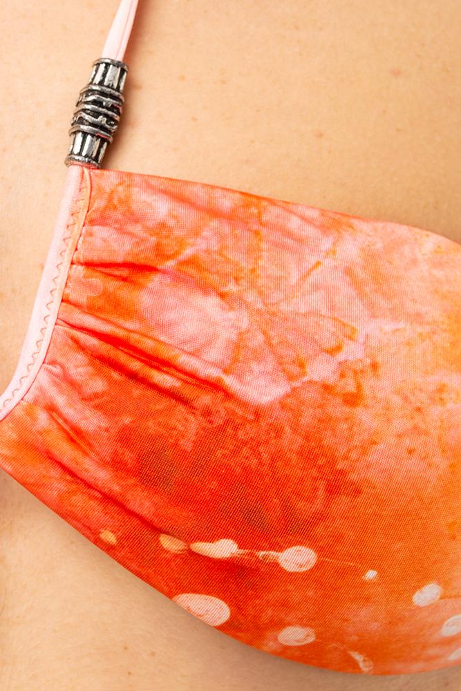 BIKINI FASCIA DONNA FUCSIA/ARANCIO MF25-0721 X32 ME FUI