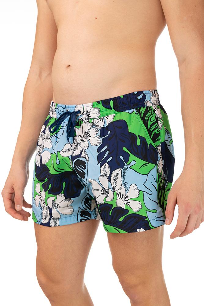 BOXER Uomo MOSCHINO con elastico CORTO Azzurro