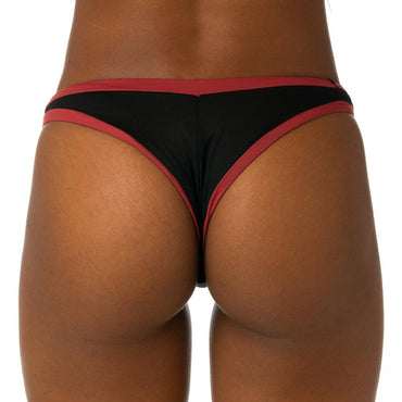 MIX SLIP Donna BE BEACH slip brasiliana Nero