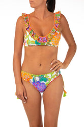 BIKINI BRASSIERE DONNA  BIANCO C14 D03 10 BIANCO LAETITIA BEACHWEAR