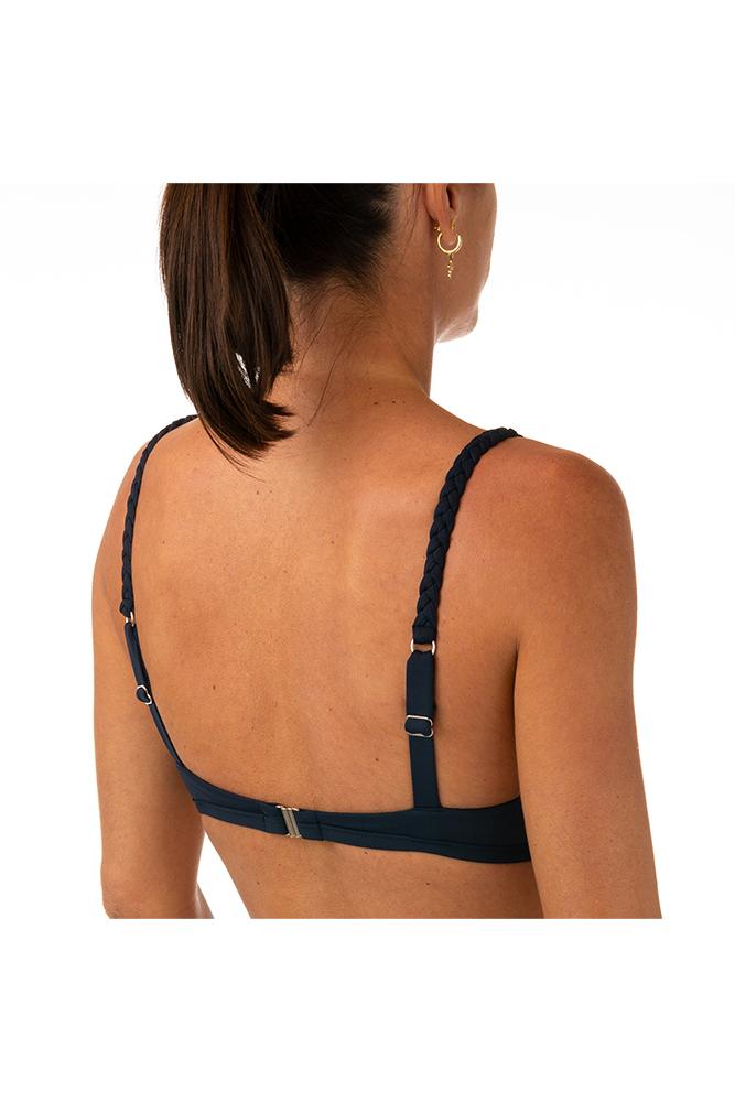 MIX REGGISENO BRASSIERE DONNA BLU NOTTE BABYTR CREW BE BEACH