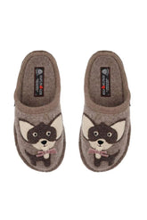 PANTOFOLE AUTUNNO/INVERNO UNISEX MARRONE