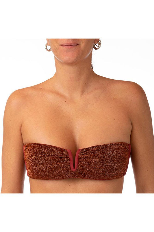 MIX REGGISENO Donna BE BEACH FASCIA Terra