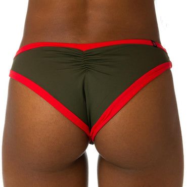 MIX SLIP Donna BE BEACH CANOTTA slip regolare Militare