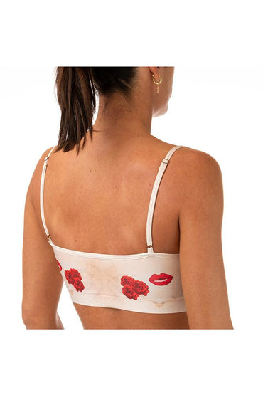MIX REGGISENO Donna HAPPY UNDIES BRASSIERE Rosso