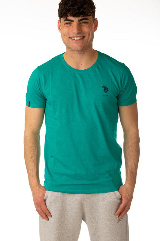 MAGLIA Uomo US POLO T-SHIRT Verde acqua