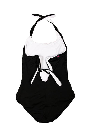 INTERO BAMBINA BE BEACH senza Imbottitura Nero/bianco