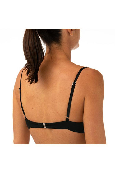MIX REGGISENO Donna BE BEACH COPPA PREFORMATA Nero