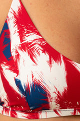 MIX REGGISENO BRASSIERE DONNA ROSSO/BLU/AVORIO BABYFAN CILE BE BEACH